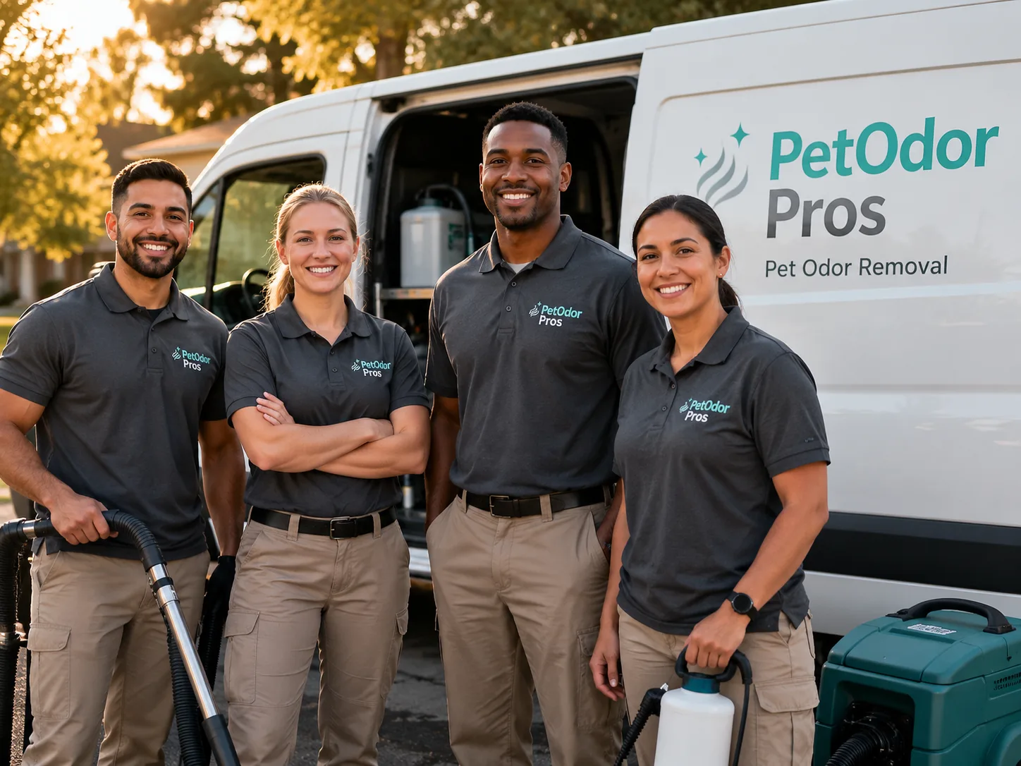 Pet Odor Removal team serving Carlton, OR